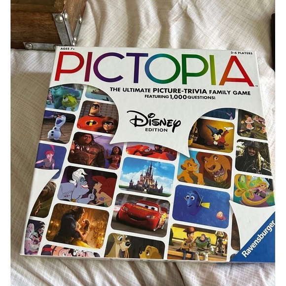 Pictopia‎ The Ultimate Picture-Trivia Family Game Disney Edition - 100% Complete - Picture 1 of 1